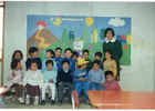 Alumnos de jardín infantil