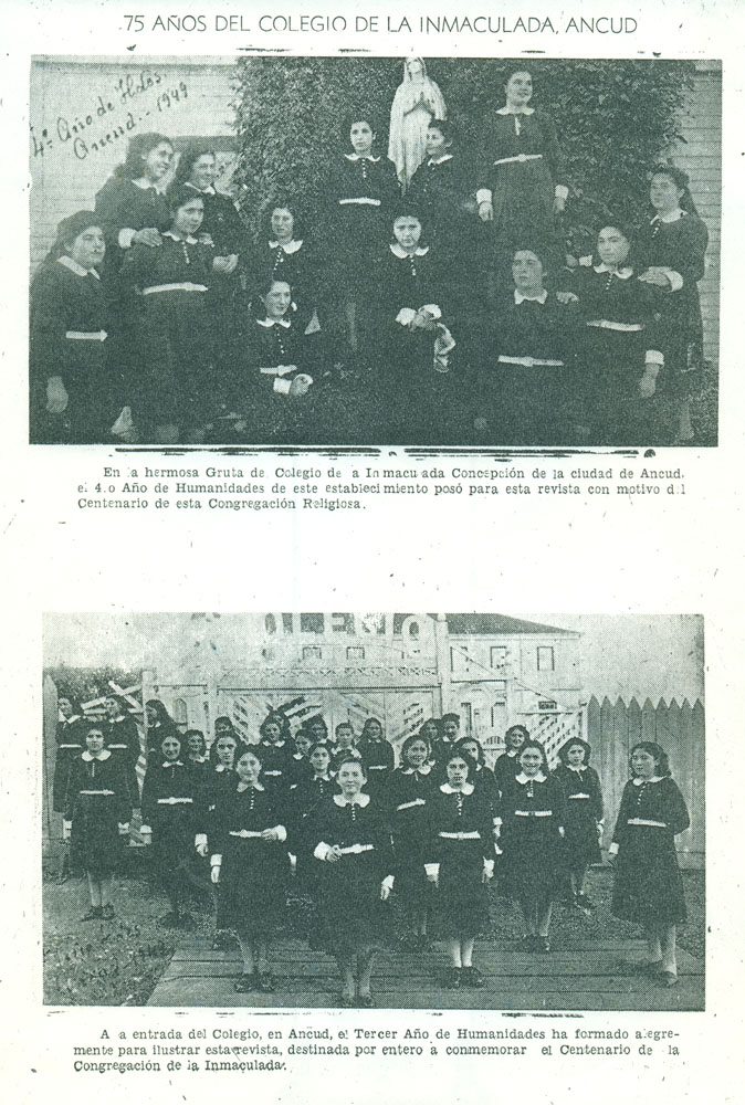 75 años del Colegio Inmaculada Concepción 75 años del Colegio Inmaculada Concepción
