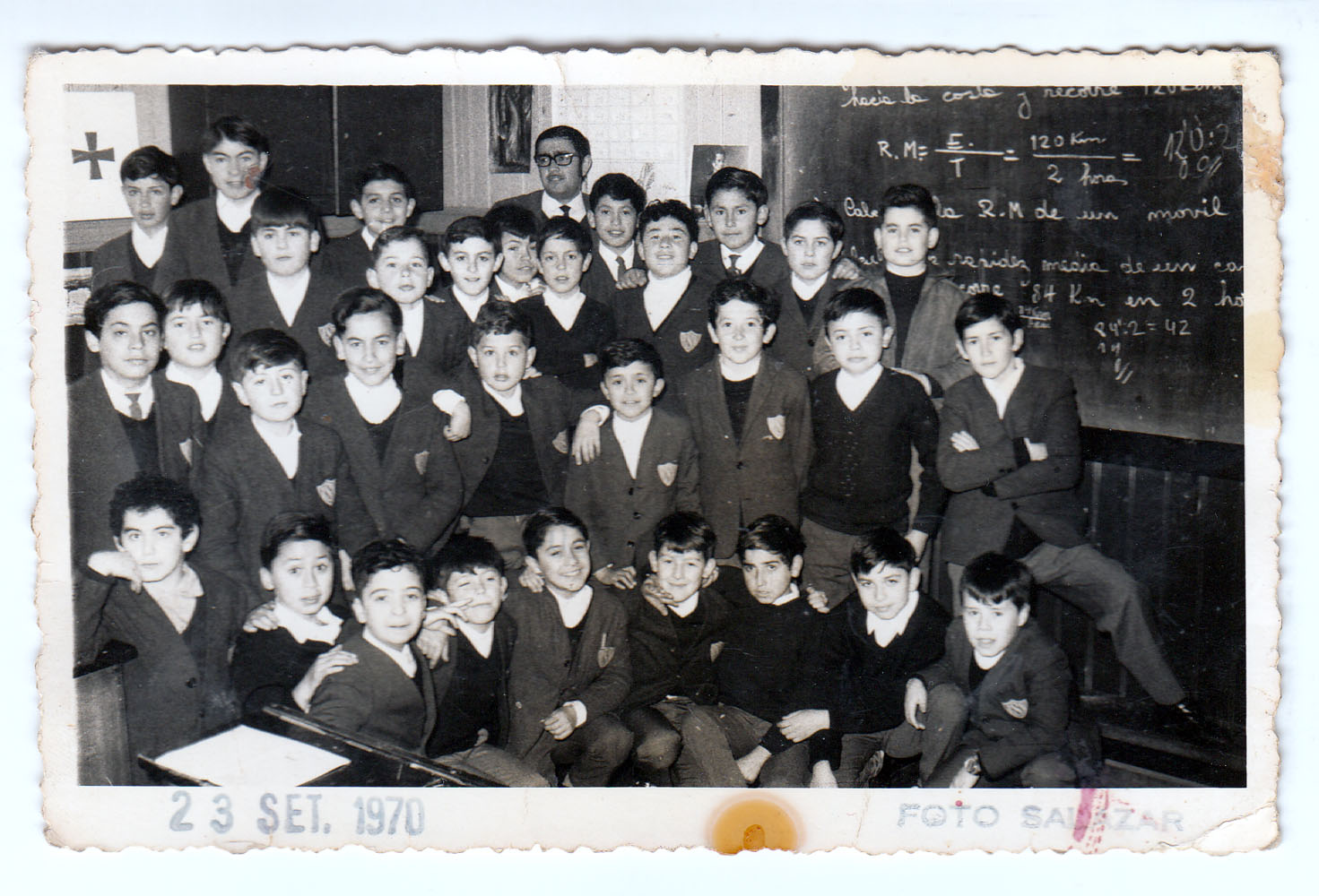 Alumnos del Instituto Salesiano de Valdivia