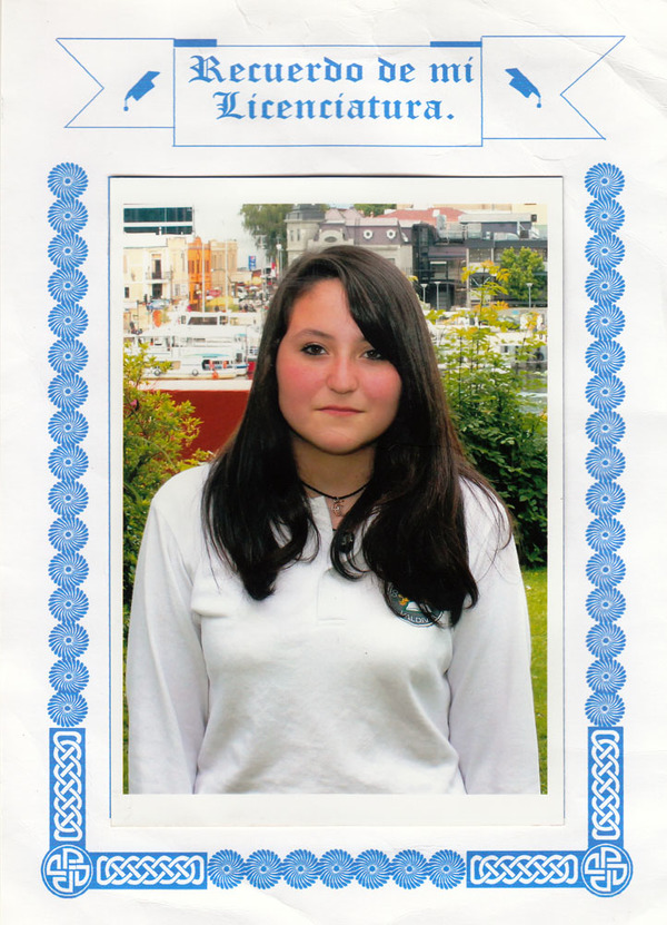 Estudiante del colegio Baquedano de Valdivia Estudiante del colegio Baquedano de Valdivia