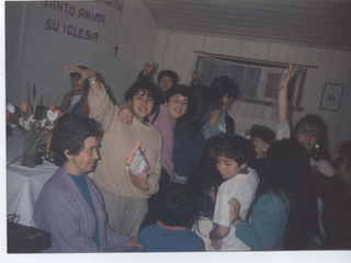 Celebración en la capilla Cristo Rey Celebración en la capilla Cristo Rey