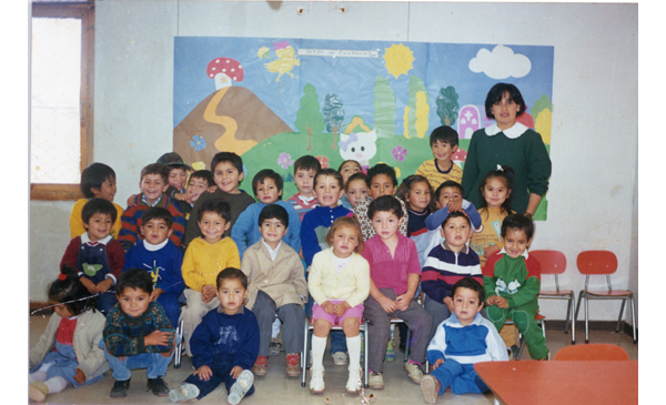 Alumnos del jardín infantil Peter Pan