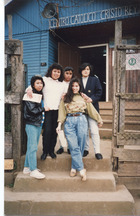 Amigas en la capilla Cristo Rey