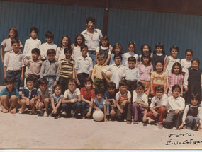 Estudiantes de la Escuela F-91 de Catemu