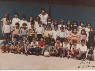 Estudiantes de la Escuela F-91 de Catemu