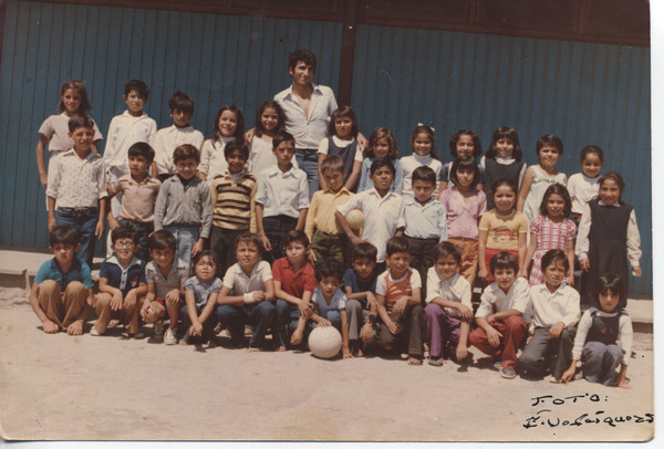 Estudiantes de la Escuela F-91 de Catemu