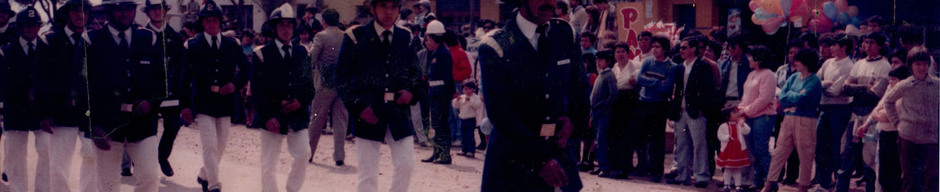 Desfile de la Segunda Compañía de Bomberos de Quintero