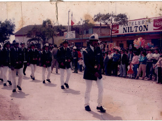 Desfile de la Segunda Compañía de Bomberos de Quintero