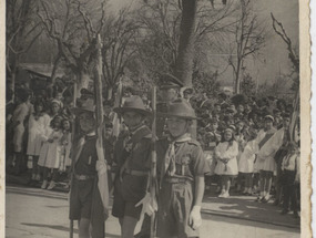 Estandarte de los scouts