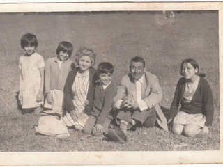 Familia en la cancha