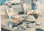 Asado en la playa Asado en la playa