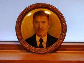 Retrato en cobre de Leopoldo Gutiérrez Retrato en cobre de Leopoldo Gutiérrez