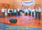Décimo aniversario Conjunto Añoranza Décimo aniversario Conjunto Añoranza