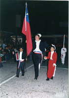 Inauguración de campeonato en el colegio San Viator