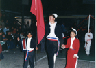 Inauguración de campeonato en el colegio San Viator