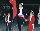 Inauguración de campeonato en el colegio San Viator