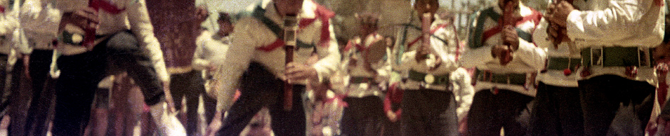 Baile "chino" en honor a la virgen de Andacollo