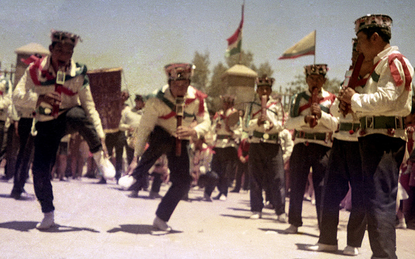 Baile "chino" en honor a la virgen de Andacollo