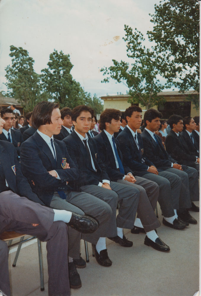 Graduación de 4° medio en el Liceo A-119 de Talagante