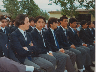 Graduación de 4° medio en el Liceo A-119 de Talagante