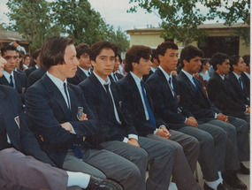 Graduación de 4° medio en el Liceo A-119 de Talagante