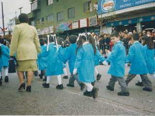 Desfile de la escuela Alborada