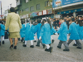 Desfile de la escuela Alborada