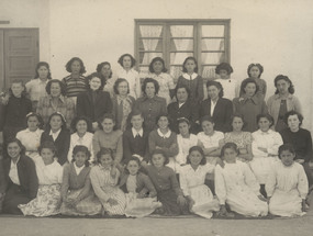 Sexto año de la Escuela de Niñas n°2