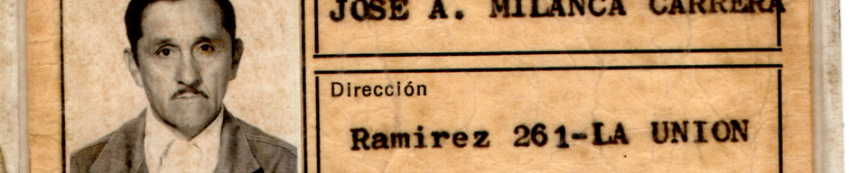 Identificación minero de Catamutún Identificación minero de Catamutún