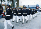 Desfile de la compañía de bomberos