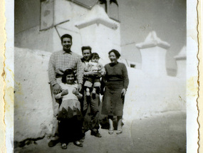 Familia Abate en Poconchile, Valle de Lluta