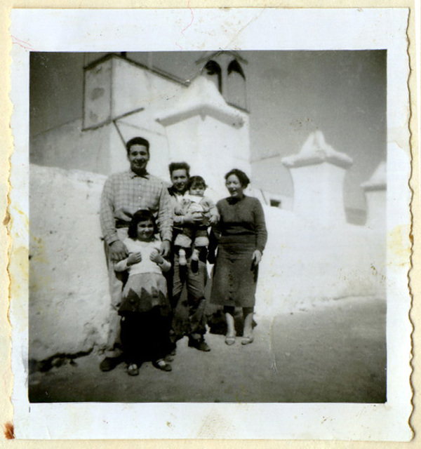 Familia Abate en Poconchile, Valle de Lluta