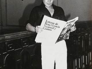Juan Francisco Trujillo en el Club Hípico de Santiago