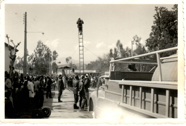 Simulacro de bomberos de Puchuncaví Simulacro de bomberos de Puchuncaví