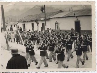 Procesión hacia parroquia San José de Catemu