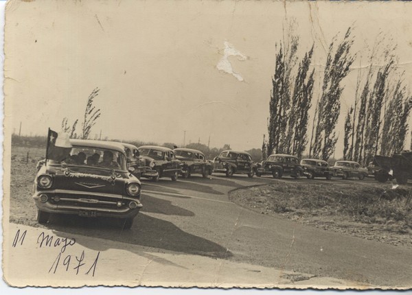 Paseo del Aniversario de taxistas de Catemu