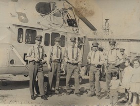 Ayuda de carabineros por el terremoto de 1965