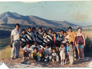 Equipo de fútbol infantil