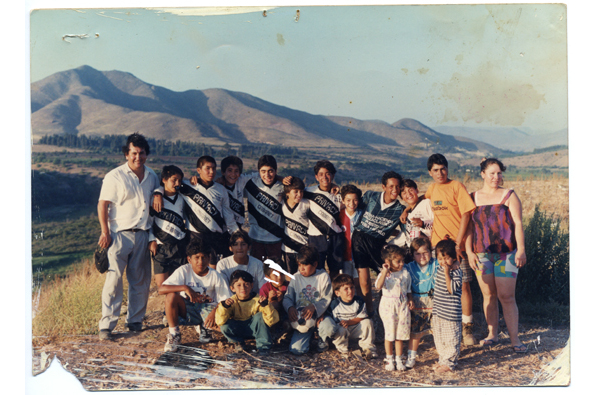 Equipo de fútbol infantil