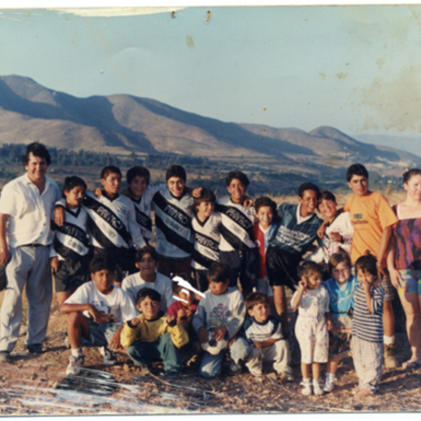 Equipo de fútbol infantil