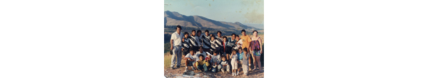 Equipo de fútbol infantil