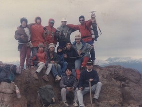 Viaje invernal con jóvenes de la comuna