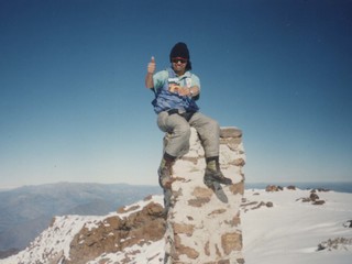 Preparación para subir el cerro Aconcagua