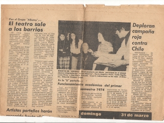 El teatro sale a los barrios El teatro sale a los barrios
