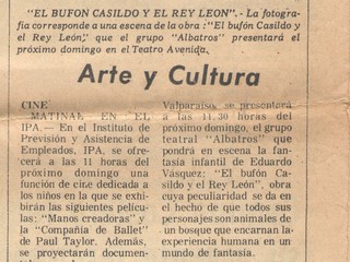 Obra infantil Obra infantil
