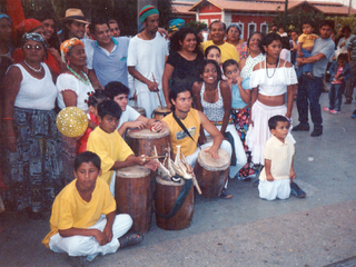 Terminando el pasacalle Terminando el pasacalle