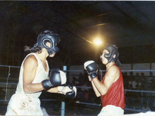 Combate de boxeo