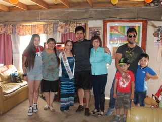 Pedro Delgado Donoso junto a su familia Pedro Delgado Donoso junto a su familia