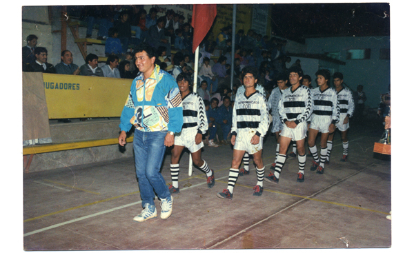 Campeonato de baby- fútbol en la población Villalón