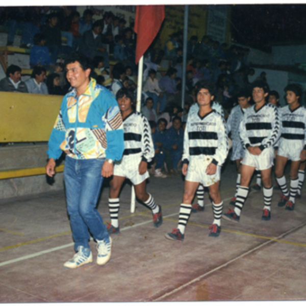 Campeonato de baby- fútbol en la población Villalón